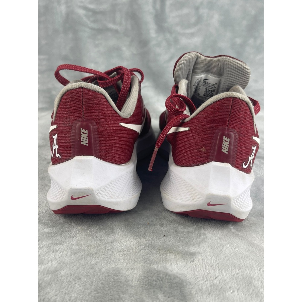 Nike Air Zoom Pegasus 39 Alabama Crimson Tide Mens 3.5 Red Good Running Shoes - Picture 7 of 10